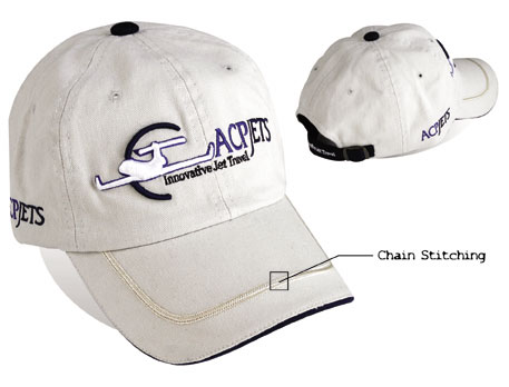Chain Stitched Cap Samples