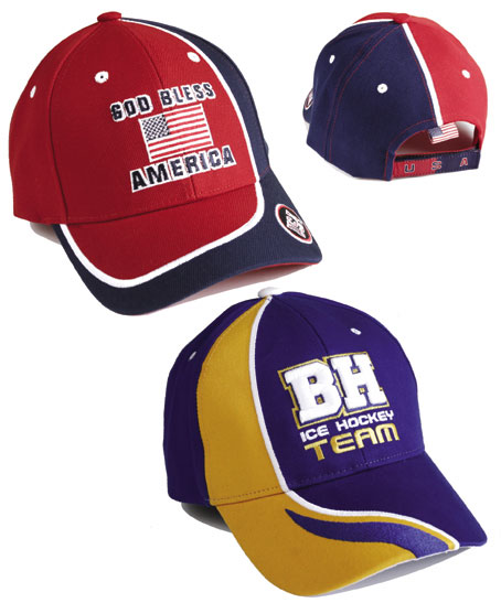 Curved Style Cap Samples