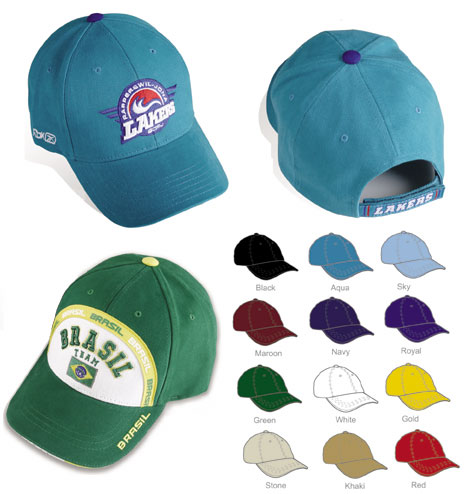 Heavy Brushed Cap Samples