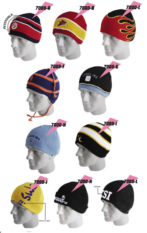 Knit Cap Samples