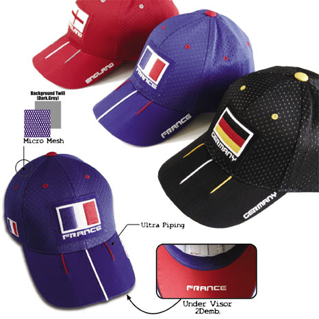 Micro-Mesh Cap Samples